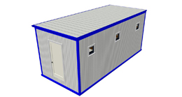 3x7 m² yatakhane konteyner