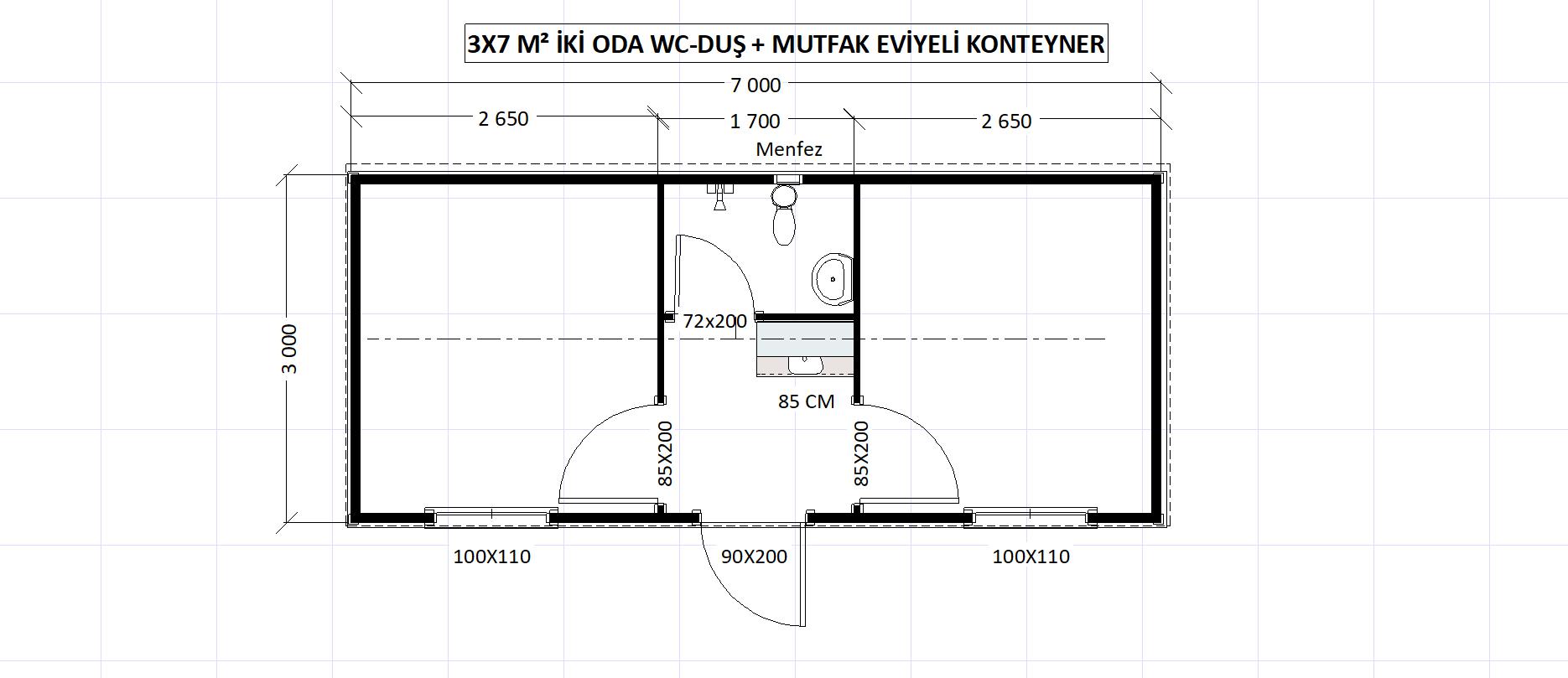 Örnek Konteyner Planları